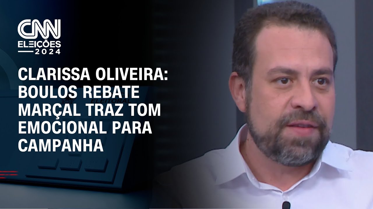 Clarissa Oliveira: Boulos rebate Marçal traz tom emocional para campanha | BASTIDORES CNN