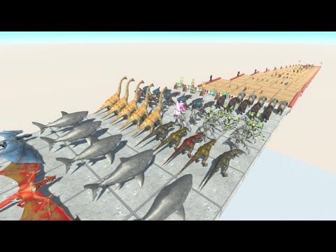 Challenge Every boss vs 11 Stages Faction - Animal Revolt Battle Simulator