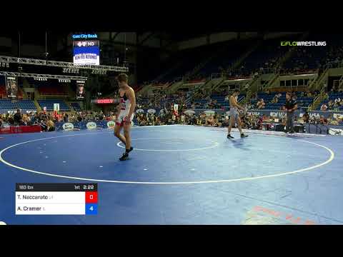 2018 USMC-USAW Cadet & Junior GR Nationals/Cadet 160 Round Of 16 - Tucker Naccarato (UT) Vs. Adrie