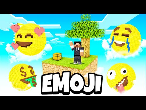 Katona Krisztián - Minecraft, But There Are Only EMOJI ISLANDS IN THE WORLD 😬