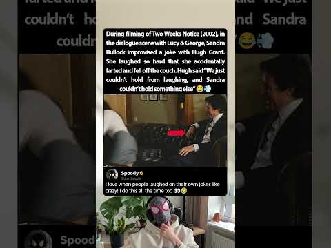 During filming of Two Weeks Notice (2002), Hugh Grant smelled something