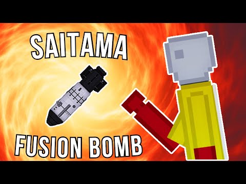 SAITAMA vs Fusion Bomb - People Playground 1.19.1