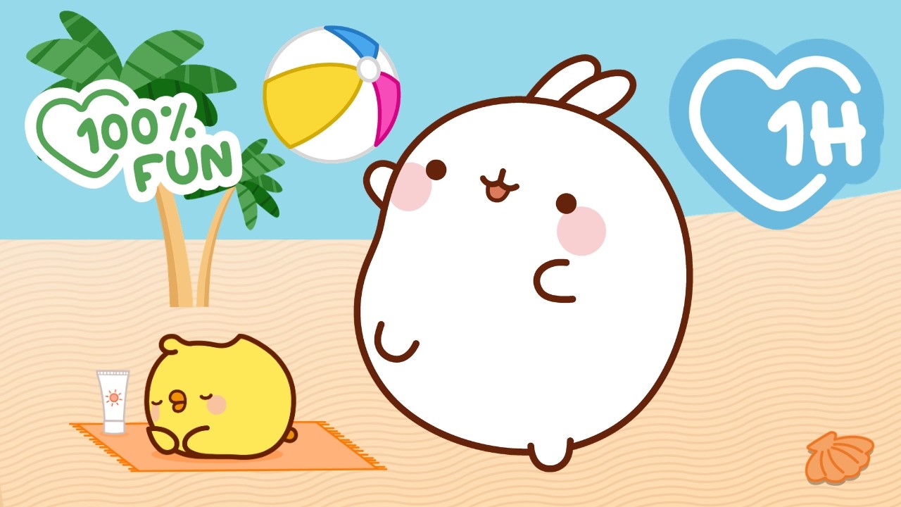 Best Summer Activities with Friends! ☀️🎉 Molang’s Ultimate Adventure
