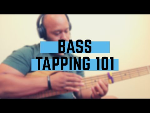How to tap on bass for beginners!