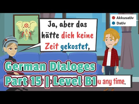 #15 Deutsche Dialoge | Niveau B1 | Wortschatz und wichtige Sätze