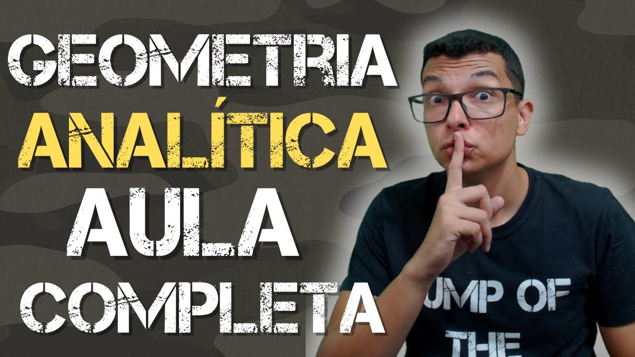 TUDO DE GEOMETRIA ANALÍTICA PARA CONCURSOS MILITARES !! PONTO , RETA E CIRCUNFERÊNCIA.