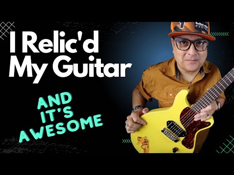 How To  Check A Nitro finish Guitar Cheap