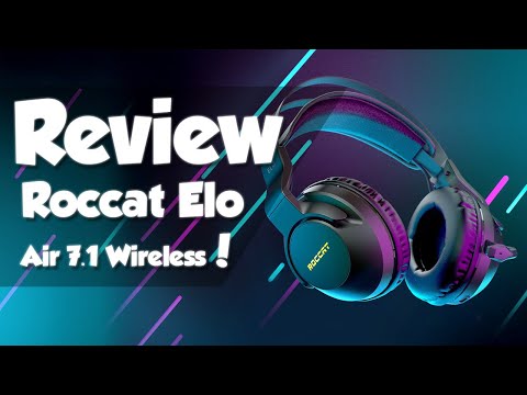 Roccat Elo Air Stylish and Affordable 7.1 Wireless Headphones