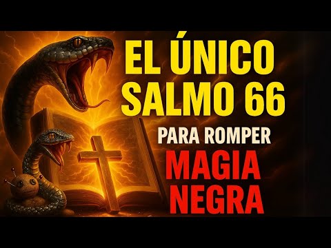 SALMO 66: Rompe la magia, el vudú, la envidia, la brujería hecha por vecinos y enemigos