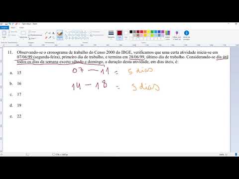 Questão 11 - Agente Censitário - IBGE - 1999