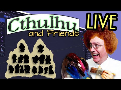 Cthulhu and Friends Modeling Stream 7 - Ending Cthulhu and Friends Kickstarter