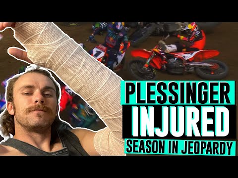 Aaron Plessinger injured, SX season in jeopardy after crash