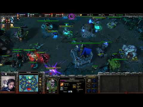 Starbuck (HU) SaiDe (NE) vs  Shocky (UD) Franzyzz (Orc) - WarCraft 3  - 2v2 - WC3014