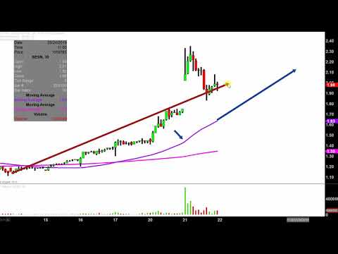 Sesen Bio, Inc. - SESN Stock Chart Technical Analysis for 05-21-2019