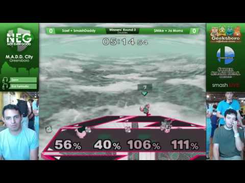 MADD City Greensboro Doubles W3 - Saef + SmashDaddy vs $mike + Ja Momz
