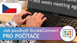 Jak používat GuideConnect - čeština
