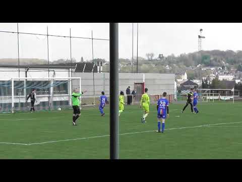 SV G Bergen - SK Denderhoutem - 13-04-2019 - Doelpunt 7 - SK Denderhoutem