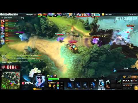 Dota 2 Canada Cup s6 - ELITE Wolves Vs. Team Mischief - b01