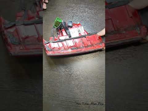 Разборка и ремонт задней правой фары ауди А6 С7 - YouTube