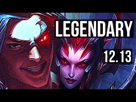 KAYN vs ELISE (JNG) | Legendary, 6 solo kills, 19/3/9, 700+ games | EUW Diamond | 12.13