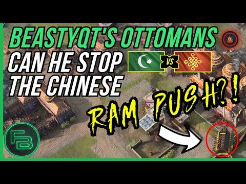 AoE4 - Beastyqt's Ottoman BOOM vs Chinese