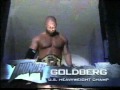 WCW Thunder June 4th 1998 Goldberg Vs Hugh Morrus