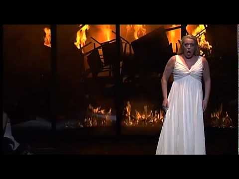 Nina Stemme singing "Fliegt heim, ihr Raben" from GÖTTERDÄMMERUNG