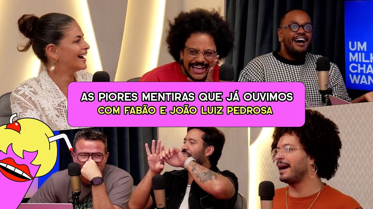 AS PIORES MENTIRAS QUE JÁ OUVIMOS com Fabão e João Luiz Pedrosa- #592