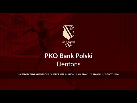 Skrót spotkania PKO Bank Polska - Dentons ( Legia Biznes Cup Jesień 2021 )