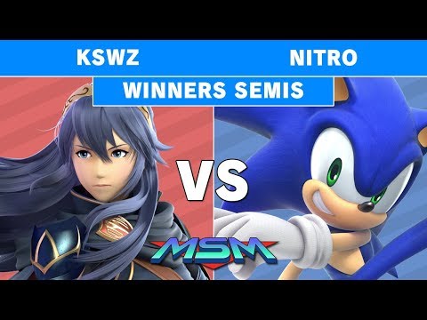 Smash Ultimate Tournament - MSM 174 Kswz Vs Nitro - Winners Semis