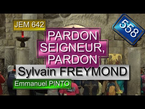 Pardon Seigneur, pardon - JEM 642 - Sylvain FREYMOND - (Instrumental avec les paroles) - N°558