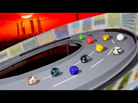 Marble Race 1 - GP Sun Storm By Fubeca Marble Runs