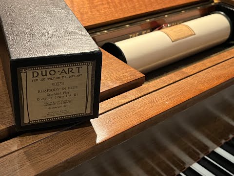 Gershwin at the Piano: Rhapsody in Blue (1924 Weber Duo-Art)