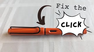 How to fix a loose cap on a Lamy Safari Fountain Pen
