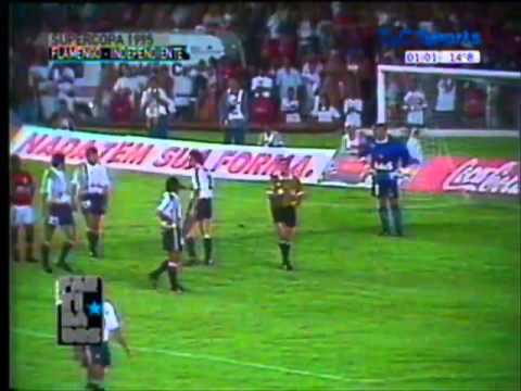 INDEPENDIENTE CAMPEON SUPERCOPA 1995 ANTE FLAMENGO