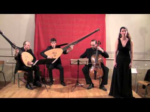 Cavalieri : Dalle piu alte sfere (Pellegrina) Ensemble Anamorphoses : chant, théorbes, cello