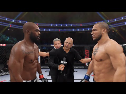UFC 285 - Jon Jones vs. Ciryl Gane - Fight Simulation #ufc285