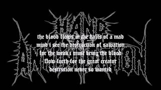 &quot;Malevolent Sacrifice&quot; Hand Of Annihilation