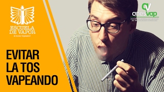 ¿Cómo evitar la tos al vapear?