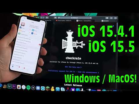 JBreak for iOS 15.5 - 14.8.1 New CheckRa1n Jailbreak!