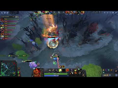 Dota 2 - 7.27d - OG.ana - Doom Carry Gameplay - 9.7k MMR