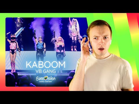 EUROVIZIJA.LT 2024: I reacted to "Kaboom" by VB Gang | LIVE Performance Heat1 Lithuania