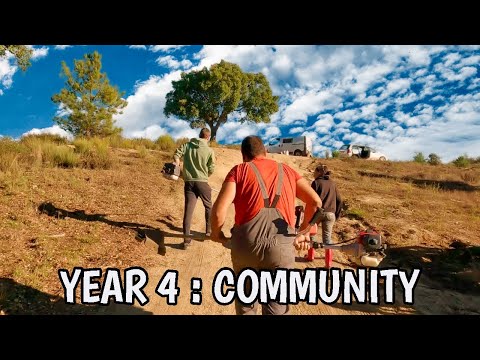 , title : 'Our 4th Year Off Grid as Total Beginners  |  COMMUNITY | Timelapse'