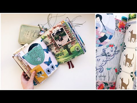 junk journal with me  process video ideas tips