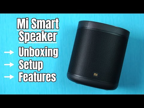 Mi Smart Speaker Unboxing, Quick Review - Google Assistant Setup Demo, Quick Test!