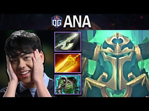 OG.ANA WRAITH KING VERSUS RIKI WITH 3 DIVINE RAPIERS - DOTA 2 GAMEPLAY