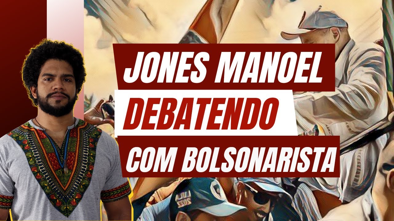 Jones Manoel debatendo com Bolsonarista na TV