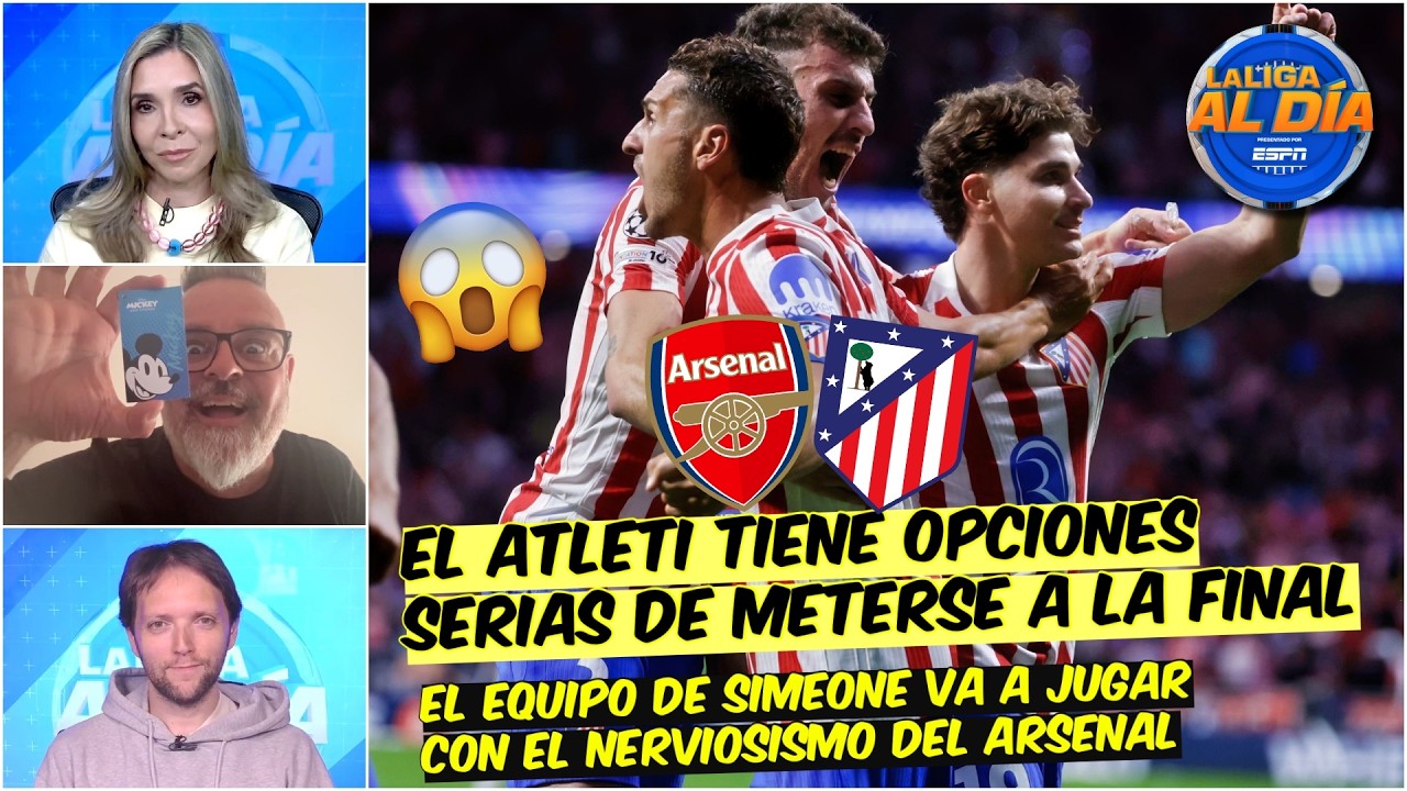 Atlético Madrid tiene OPCIONES SERIAS de LLEGAR a la FINAL de la CHAMPIONS LEAGUE | La Liga Al Día