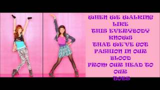 Fashion Is My Kryptonite-Zendaya,Bella Thorne lyrics(full song on screen)[HD+HQ]