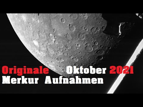Echte Merkur Aufnahmen von Bepicolombo  02.10.2021 update #2